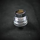 Douille B22 chromé avec bague abat jour 