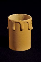 Lot De Fausses Bougies Pour Lustre – Fourreau Carton/plastique – Beige – Occasion