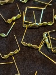 Nœud En Laiton Ornemental - Objet Décoratif Français Du XXème Siècle