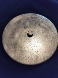 Piètement lampe Terzani doré
