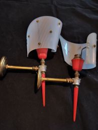 Appliques avec abat jour années 40