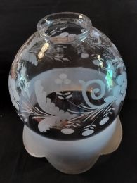 Cloche en cristal taillé XIXème