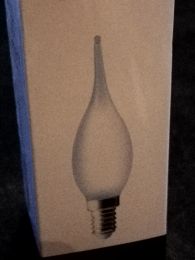 Ampoule flamme Led E14 satinée Grand Siècle