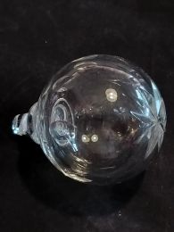 Boule creuse en cristal taillé