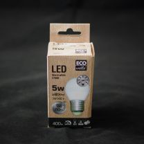 Ampoule sphérique E27, led 5W