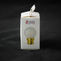 Ampoule sphérique satinée B22, led 5W