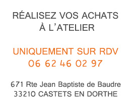 Achat atelier boutique